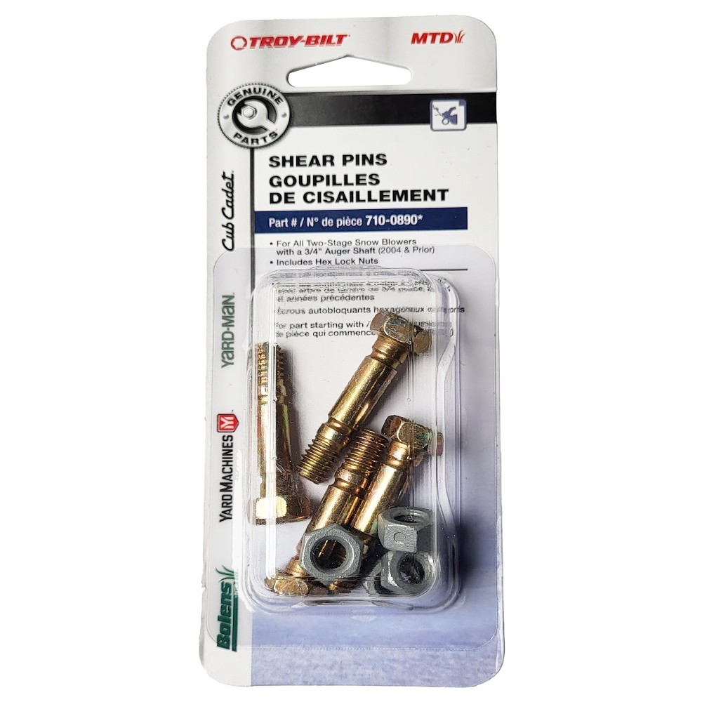710-0890 Boulons de cisaillement Mtd