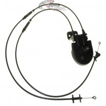 Snow thrower steering cable and control assembled for Craftsman 587803401