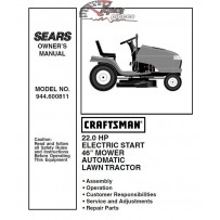 944.600811 Craftsman Parts Manual