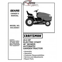 944.600901 Craftsman Parts Manual