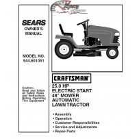 944.601051 Craftsman Parts Manual