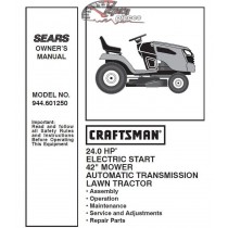 944.601250 Craftsman Parts Manual