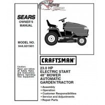 944.601901 Craftsman Parts Manual