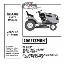 944.602660 Craftsman Parts Manual
