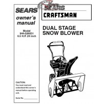 944.526051 Manuel de pièces souffleuse Craftsman