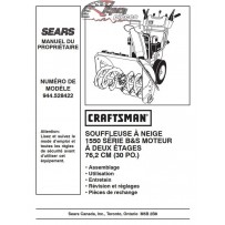 944.5284221 Snowblower Craftsman Parts Manual