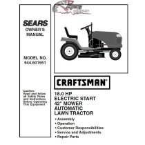 944.601951 Craftsman Parts Manual