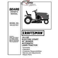 944.601951 Craftsman Parts Manual