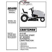 944.604000 Craftsman Parts Manual