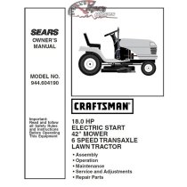 944.604190 Craftsman Parts Manual