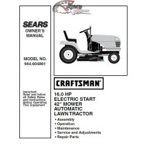 944.604861 Manuel de pièces tracteur Craftsman