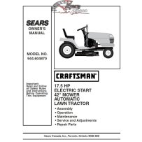 944.604870 Manuel de pièces tracteur Craftsman