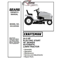 944.605060 Craftsman Parts Manual