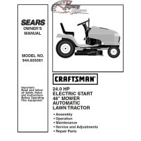 944.605061 Craftsman Parts Manual