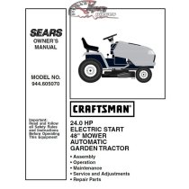 944.605070 Manuel de pièces tracteur Craftsman