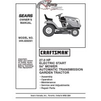 944.606091 Manuel de pièces tracteur Craftsman