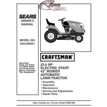 944.606951 Craftsman Parts Manual