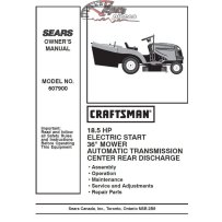 944.607900 Craftsman Parts Manual