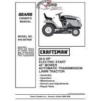 944.607930 Craftsman Parts Manual