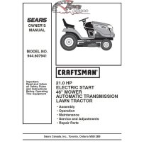 944.607941 Manuel de pièces tracteur Craftsman