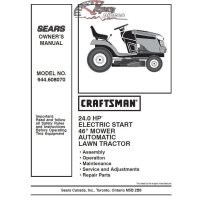 944.608070 Craftsman Parts Manual