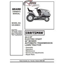 944.608231 Craftsman Parts Manual