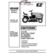 944.609891 Craftsman Parts Manual