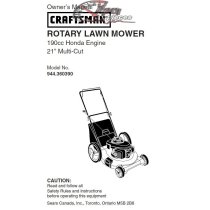 944.360390 Craftsman Parts Manual