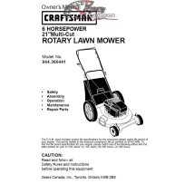 944.360441 Craftsman Parts Manual
