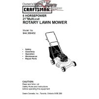 944.360452 Craftsman Parts Manual