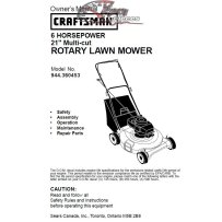 944.360453 Craftsman Parts Manual