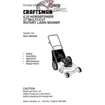 944.360480 Craftsman Parts Manual