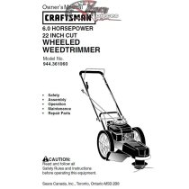 944.361060 Craftsman Parts Manual