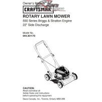 944.361170 Craftsman Parts Manual