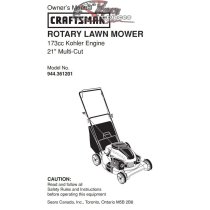 944.361201 Craftsman Parts Manual