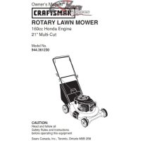 944.361230 Craftsman Parts Manual
