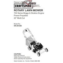 944.361250 Craftsman Parts Manual