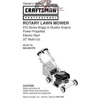 944.361270 Craftsman Parts Manual