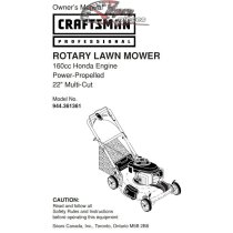 944.361361 Craftsman Parts Manual