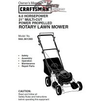 944.361390 Craftsman Parts Manual