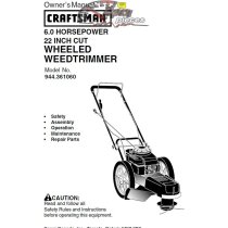 944.361061 Craftsman Parts Manual
