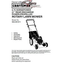 944.361411 Craftsman Parts Manual