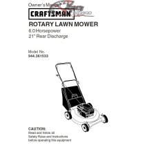 944.361533 Craftsman Parts Manual