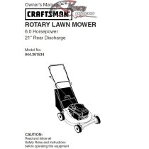944.361534 Craftsman Parts Manual