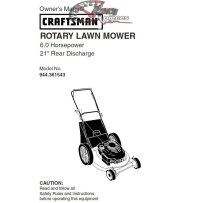 944.361543 Craftsman Parts Manual