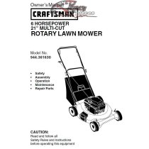 944.361630 Craftsman Parts Manual