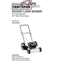 944.362151 Craftsman Parts Manual