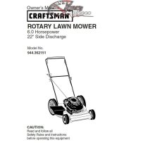 944.362151 Craftsman Parts Manual