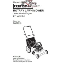944.362170 Craftsman Parts Manual