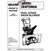 C950-52818-0 Snowblower Craftsman Parts Manual
